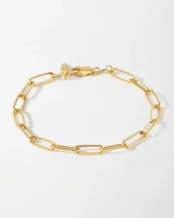 Edge of Ember Chain | Style | Anchor Chain Necklace - Gold