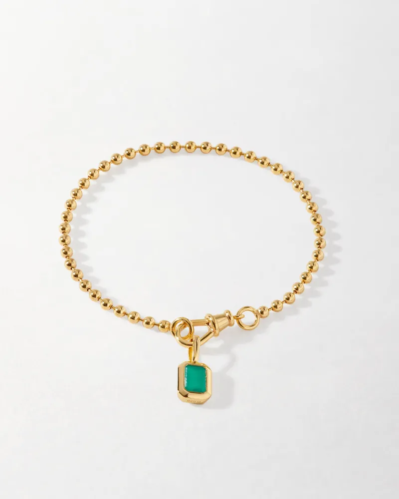 Edge of Ember Birthstones And Zodiac | Style | Aquamarine March Birthstone Necklace - Gold