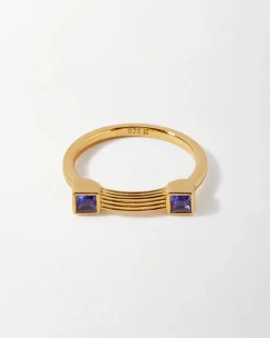 Edge of Ember Style | Balance T-Bar Iolite Necklace