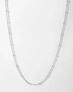 Edge of Ember Birthstones And Zodiac | Style | Birthstone Necklace - Silver