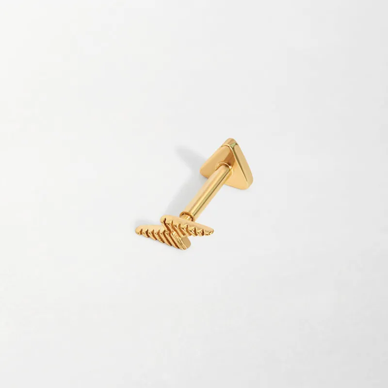 Edge of Ember Style | Bolt Diamond Bracelet - Yellow Gold