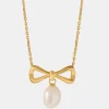 Edge of Ember Style | Bow Pearl Bracelet