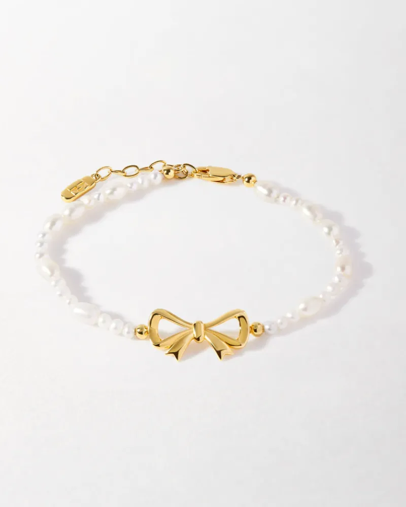 Edge of Ember Drop | Style | Bow Pearl Earrings