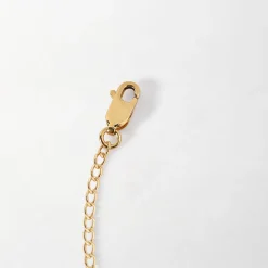 Edge of Ember Chain | Style | Box Chain Necklace - Gold