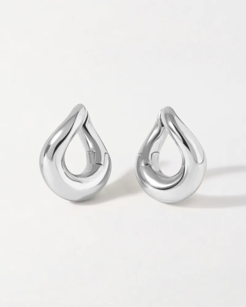 Edge of Ember Hoops | Style | Charlotte Collins Twist Hoop Earrings - Gold