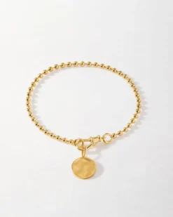 Edge of Ember Birthstones And Zodiac | Engravable | Coin Deco Birthstone Necklace