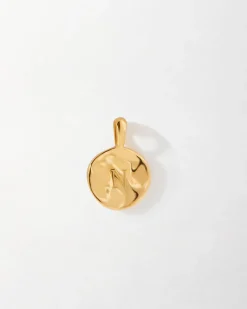 Edge of Ember Engravable | Style | Coin Pendant - Gold