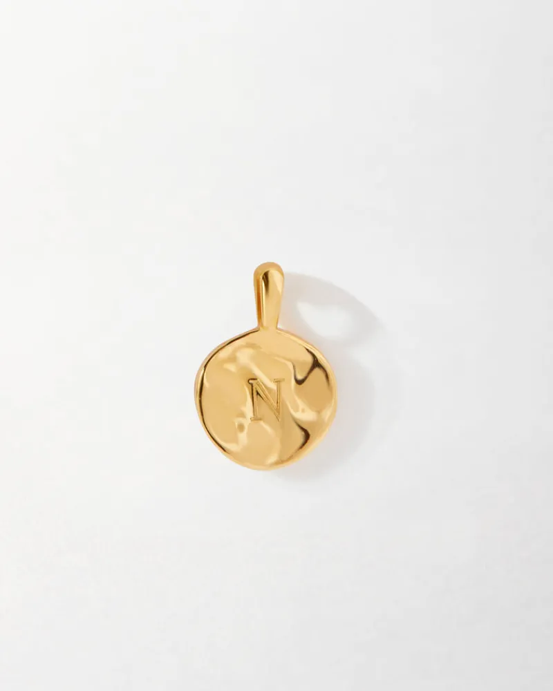 Edge of Ember Engravable | Style | Coin Pendant - Gold