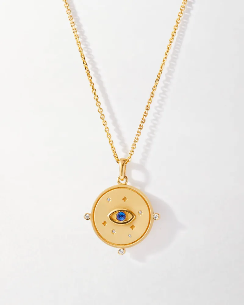 Edge of Ember Engravable | Style | Coin Pendant - Gold