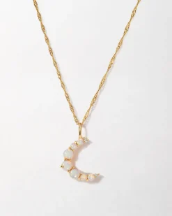 Edge of Ember Style | Crescent Opal Bracelet