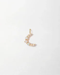 Edge of Ember Style | Crescent Opal Drop Earring