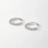 Edge of Ember Style | Style | Dainty Solitaire Diamond Earrings - White Gold