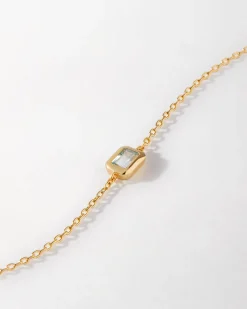 Edge of Ember Style | May Birthstone Jewellery | Deco Birthstone Bracelet