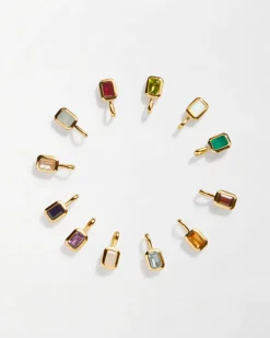 Edge of Ember Birthstones And Zodiac | Style | Deco Garnet January Birthstone Necklace
