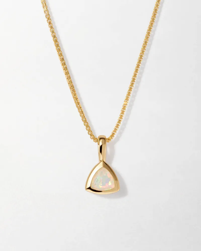 Edge of Ember Birthstones And Zodiac | Style | Deco Opal October Birthstone Necklace