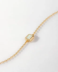 Edge of Ember Birthstones And Zodiac | Style | Deco Opal October Birthstone Necklace