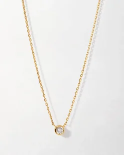 Edge of Ember Dainty | All Rings | Demi Eternity Diamond Ring - Yellow Gold