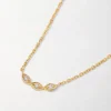 Edge of Ember Solid Gold & Diamonds | Style | Diamond Marquise Necklace