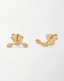 Edge of Ember Drop | Style | Diamond Mini Drop Earrings