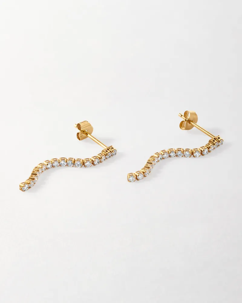 Edge of Ember Solid Gold & Diamonds | Style | Ellipse Diamond Necklace