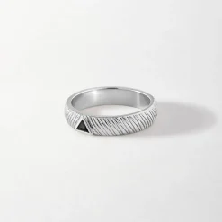Edge of Ember All Rings | Halo Ring - Silver