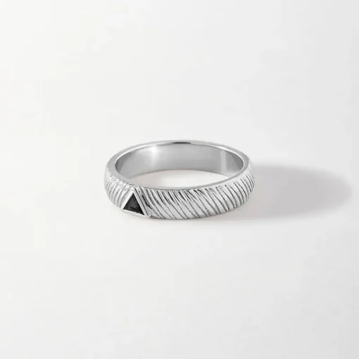 Edge of Ember All Rings | Halo Ring - Silver