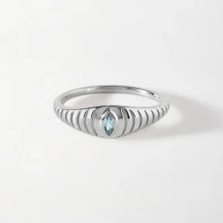 Edge of Ember All Rings | Halo Ring - Silver