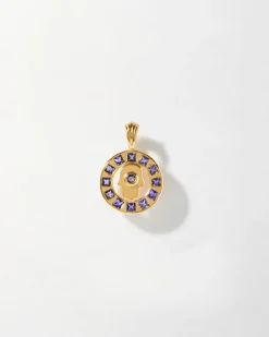 Edge of Ember Style | Hamsa Round Necklace