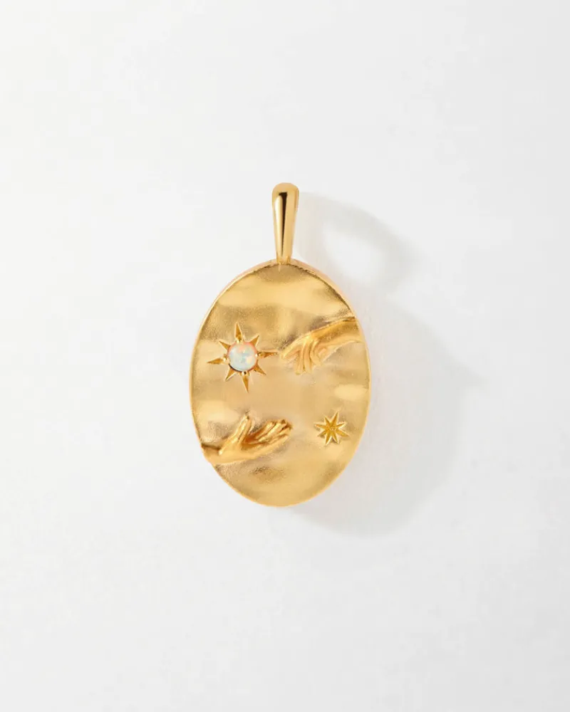 Edge of Ember Style | Hand in Hand Opal Earrings