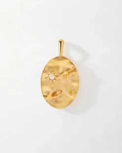Edge of Ember Engravable | Engravable | Hand in Hand Opal Necklace