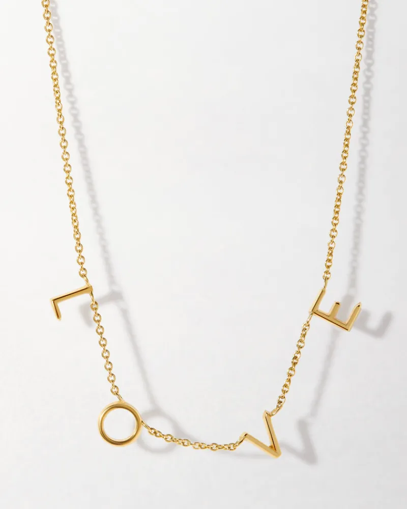 Edge of Ember Solid Gold & Diamonds | Style | Heart Diamond Necklace