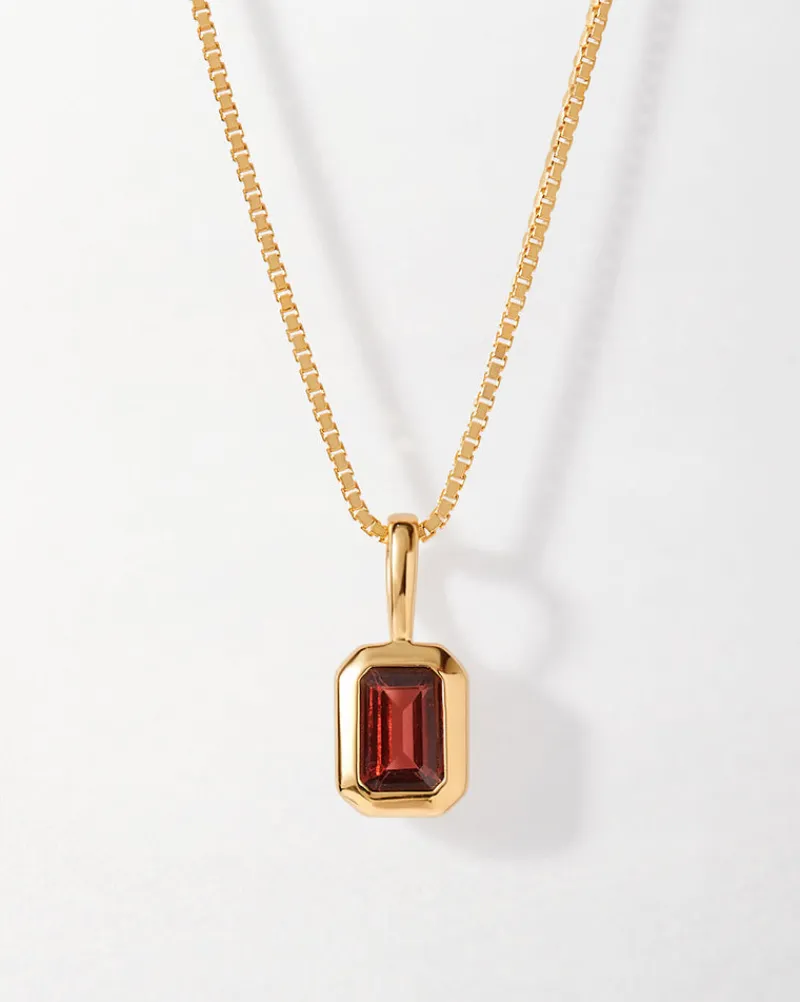Edge of Ember Style | Birthstones And Zodiac | Heart Red Garnet Bracelet