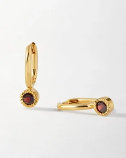 Edge of Ember All Rings | Birthstones And Zodiac | Heart Red Garnet Ring