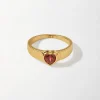 Edge of Ember Birthstones And Zodiac | Style | Heart White Sapphire Pendant