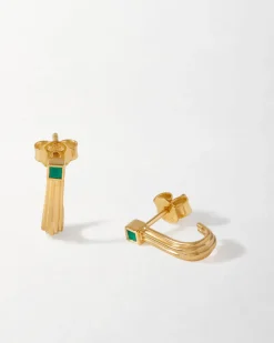 Edge of Ember All Rings | Horse Shoe Green Onyx Ring