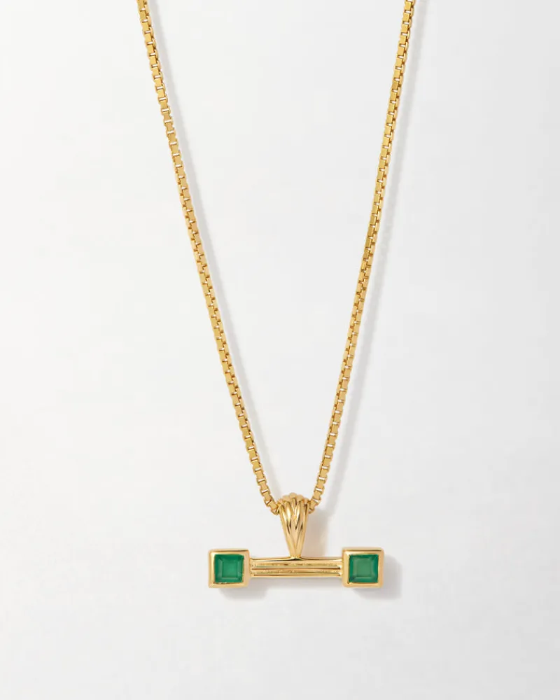 Edge of Ember All Rings | Horse Shoe Green Onyx Ring