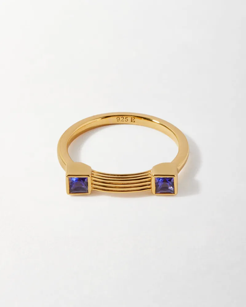 Edge of Ember Style | Horseshoe Iolite Necklace