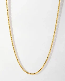 Edge of Ember Birthstones And Zodiac | Style | Initial & Birthstone Necklace - Gold