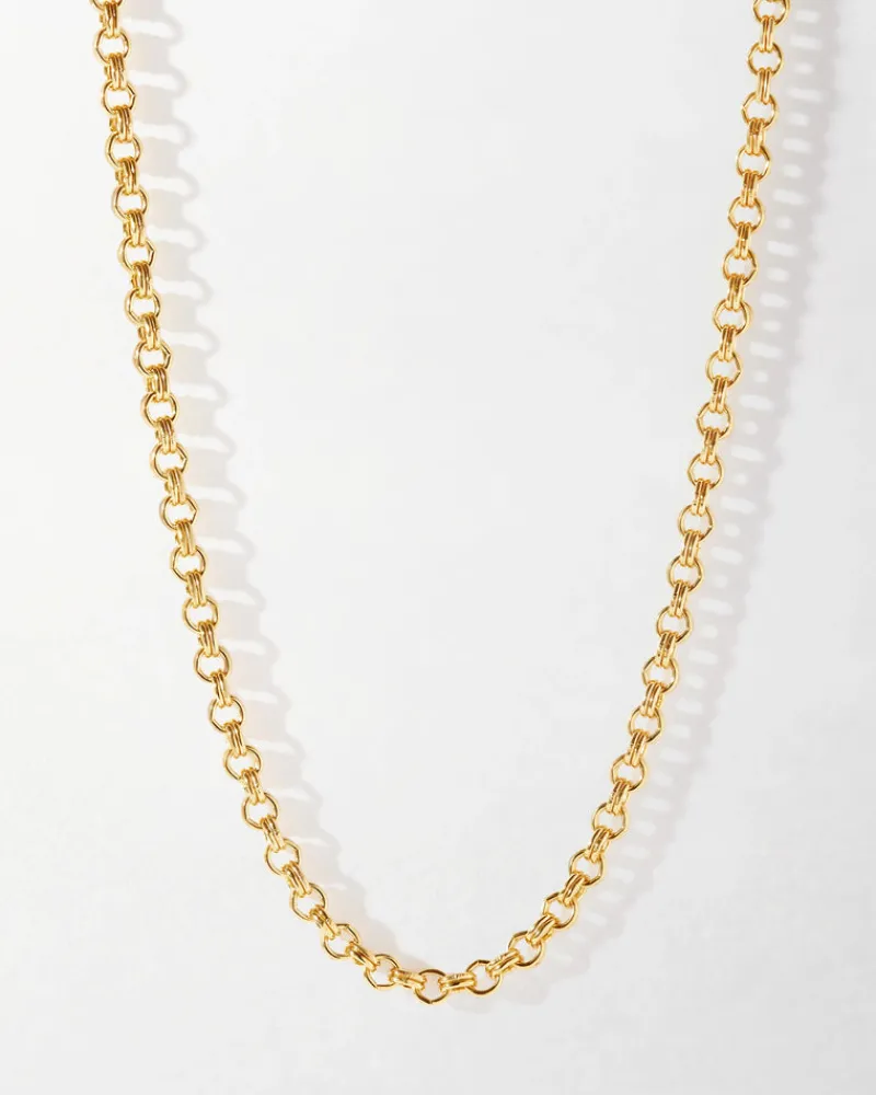 Edge of Ember Birthstones And Zodiac | Style | Initial & Birthstone Necklace - Gold