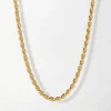 Edge of Ember Initial | Style | Initial Tag Necklace - Gold