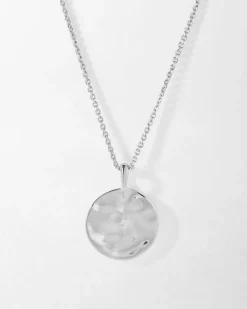 Edge of Ember Style | Style | Initial Tag Necklace - Silver