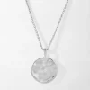 Edge of Ember Style | Initial Tag Pendant - Silver