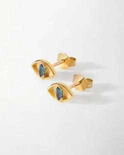 Edge of Ember Piercing | Studs | Kite Diamond Drop Piercing Earring