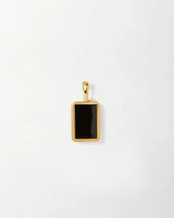 Edge of Ember Engravable | Lapis Gemstone Pendant