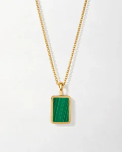 Edge of Ember Engravable | Lapis Gemstone Pendant