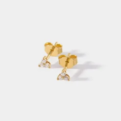 Edge of Ember Hoops | Style | Link Hoop Earrings - Silver