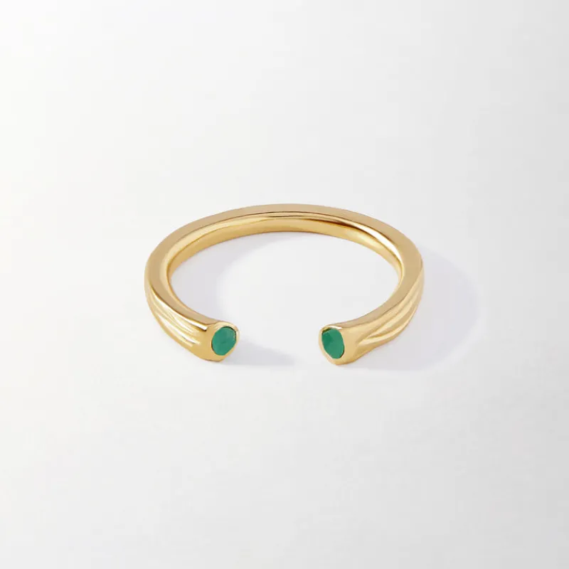 Edge of Ember All Rings | Statement | Malachite Statement Ring