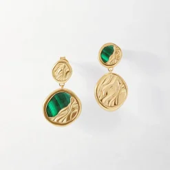 Edge of Ember All Rings | Statement | Malachite Statement Ring
