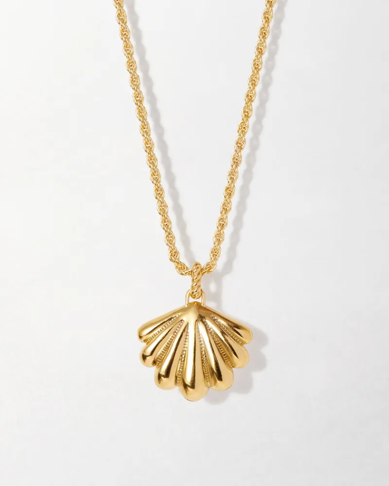 Edge of Ember Style | Ocean Shell Globe Necklace