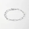 Edge of Ember Chain | Style | Paperclip Chain Necklace - Silver